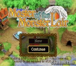 master of the monster lair ds