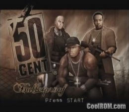 50 Cent - Bulletproof ROM (ISO) Sony Playstation 2 / PS2 - CoolROM.com