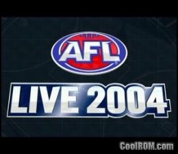 Afl Live 2004 Australia Rom Iso Download For Sony Playstation 2 Ps2 Coolrom Com