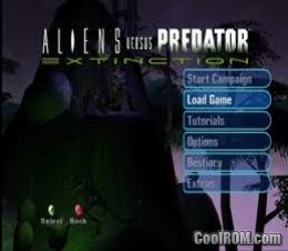 download aliens versus predator extinction ps2