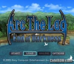 Arc The Lad End Of Darkness Rom Iso Download For Sony Playstation 2 Ps2 Coolrom Com