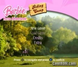 barbie computer game horse