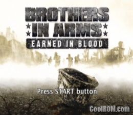 brothers in arms earned in blood playstation2