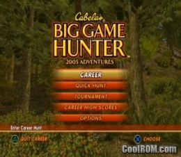 Cabelas Big Game Hunter 2005 Adventures
