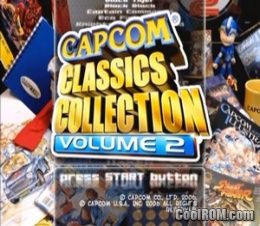 Capcom Classics Collection Vol. 2 ROM (ISO) Sony Playstation 2 / PS2 ...