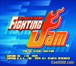 Capcom Fighting Jam (Europe) ROM (ISO) Sony Playstation 2 / PS2 ...