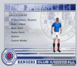 Ps2 Playstation 2 club football 2003 2004 rangers
