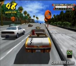 Crazy Taxi Rom Iso Download For Sony Playstation 2 Ps2 Coolrom Com