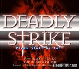 Deadly Strike (Europe) ROM (ISO) Download for Sony Playstation 2 / PS2 ...