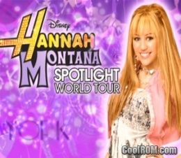 Disney Hannah Montana - Spotlight World Tour ROM (ISO) Sony Playstation ...