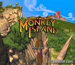 escape from monkey island ps2