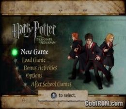 Harry potter and the prisoner of azkaban ps2 emulator rom