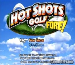 hot shots golf fore emulation