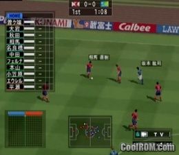 J. League Winning Eleven Tactics (Japan) ROM (ISO  