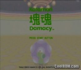 ps2 katamari damacy rom