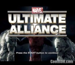 Marvel - Ultimate Alliance ROM (ISO) Sony Playstation 2 / PS2 - CoolROM.com