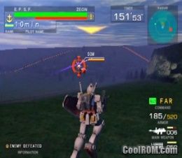 Mobile Suit Gundam Federation Vs Zeon Rom Iso Download For Sony Playstation 2 Ps2 Coolrom Com
