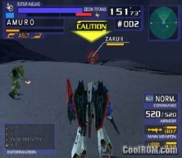 Mobile Suit Gundam Gundam Vs Zeta Gundam Rom Iso Download For Sony Playstation 2 Ps2 Coolrom Com