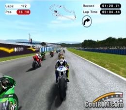 MotoGP '08 ROM (ISO) Sony Playstation 2 / PS2 - CoolROM.com