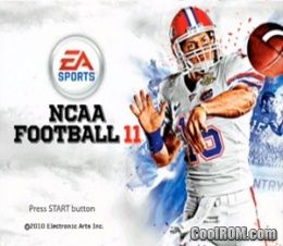 NCAA Football '11 ROM (ISO) Sony Playstation 2 / PS2 - CoolROM.com