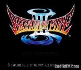 Breath of Fire III (Europe) ROM (ISO) Download for Sony Playstation ...