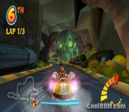 Crash Tag Team Racing ROM (ISO) Sony Playstation Portable / PSP ...