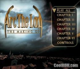 Arc The Lad Collection The Making Of Arc The Lad Rom Iso Download For Sony Playstation Psx Coolrom Com