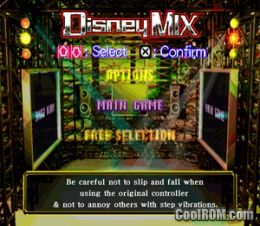 Dance Dance Revolution - Disney Mix ROM (ISO) Sony Playstation / PSX ...