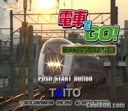 Densha De Go Professional Shiyou Japan Rom Iso Download For Sony Playstation Psx Coolrom Com