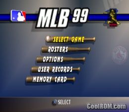 MLB 99 ROM (ISO) Sony Playstation / PSX - CoolROM.com