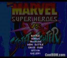 Marvel Super Heroes Vs Street Fighter Europe Rom Iso