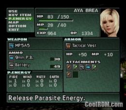 Parasite Eve Ii Japan Disc 2 Rom Iso Download For Sony Playstation Psx Coolrom Com