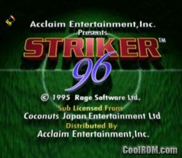 Striker 96 ROM (ISO) Sony Playstation / PSX - CoolROM.com
