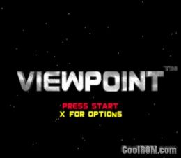 Viewpoint ROM (ISO) Download for Sony Playstation / PSX - CoolROM.com