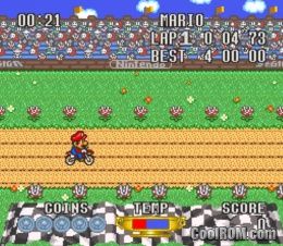 excitebike snes