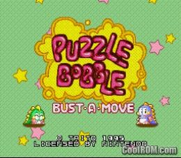 Puzzle Bobble (Japan) ROM Super Nintendo / SNES - CoolROM.com