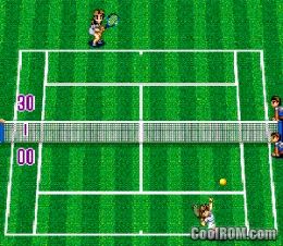 SUPER FAMICOM - SUPER FINAL MATCH TENNIS - NTSC/J