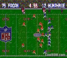 super nintendo tecmo bowl