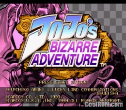 JoJo's Bizarre Adventure ROM (ISO) Download for Sony Playstation / PSX 