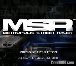 metropolis street racer dreamcast rom