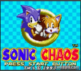 Sonic Chaos [b1] ROM - Gear Download - Emulator Games