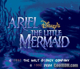 Disney's Ariel the Little Mermaid Genesis ROM Download