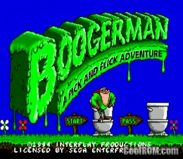 boogerman sega genesis rom