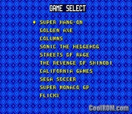 coolrom sega genesis emulator