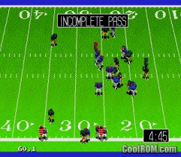 tecmo super bowl 3 sega genesis