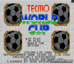 World Cup Soccer (JU) ROM Download - Sega Genesis(Megadrive)