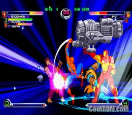 Marvel Vs. Capcom 2 New of Heroes (JPN, USA, EUR, ASI, AUS) (Rev A) ROM Download for - CoolROM.com