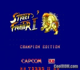 Street Fighter Ii Champion Edition Rainbow Bootleg Set 1 Rom Download For Coolrom Com