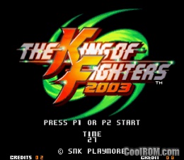 Play Arcade The King of Fighters 2003 (bootleg set 2) [Bootleg] Online in  your browser 