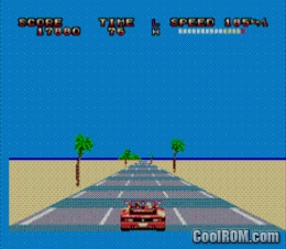 outrun master system rom